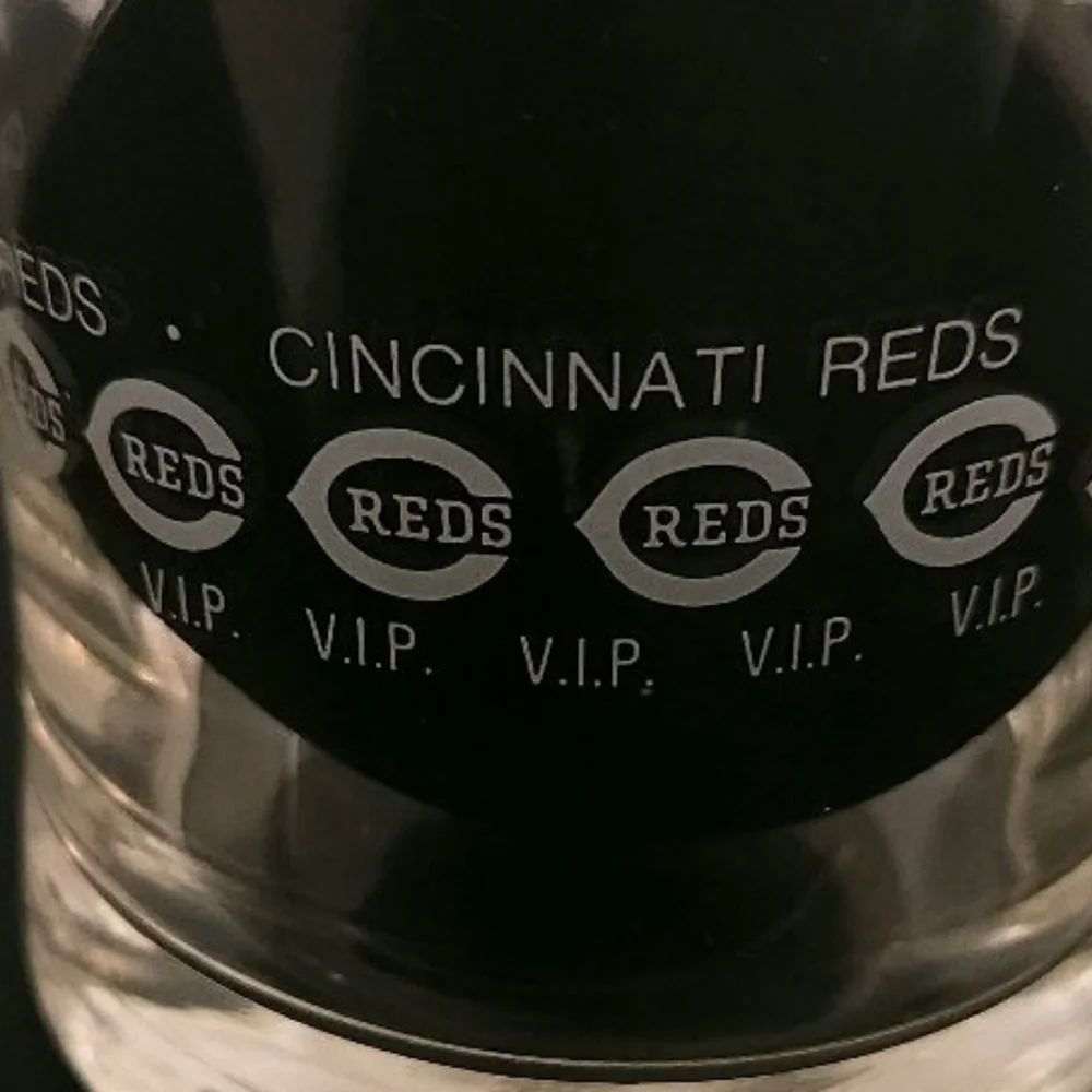 Cincinnati Reds VIP Club Rocks Drink Glass - Picture 6 of 6